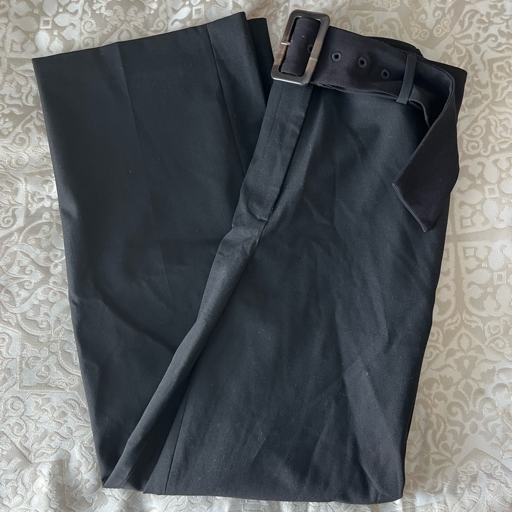 RW&CO Belted Black Dress Pants